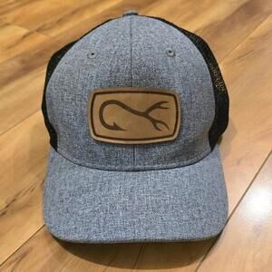 Arcadian Outfitters Fish Hook Antler Snapback Hat One Size